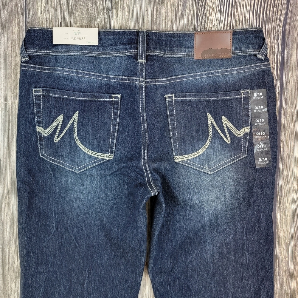 Maurices NWT Ellie Straight Fit Skinny Leg Jeans - Picture 8 of 10